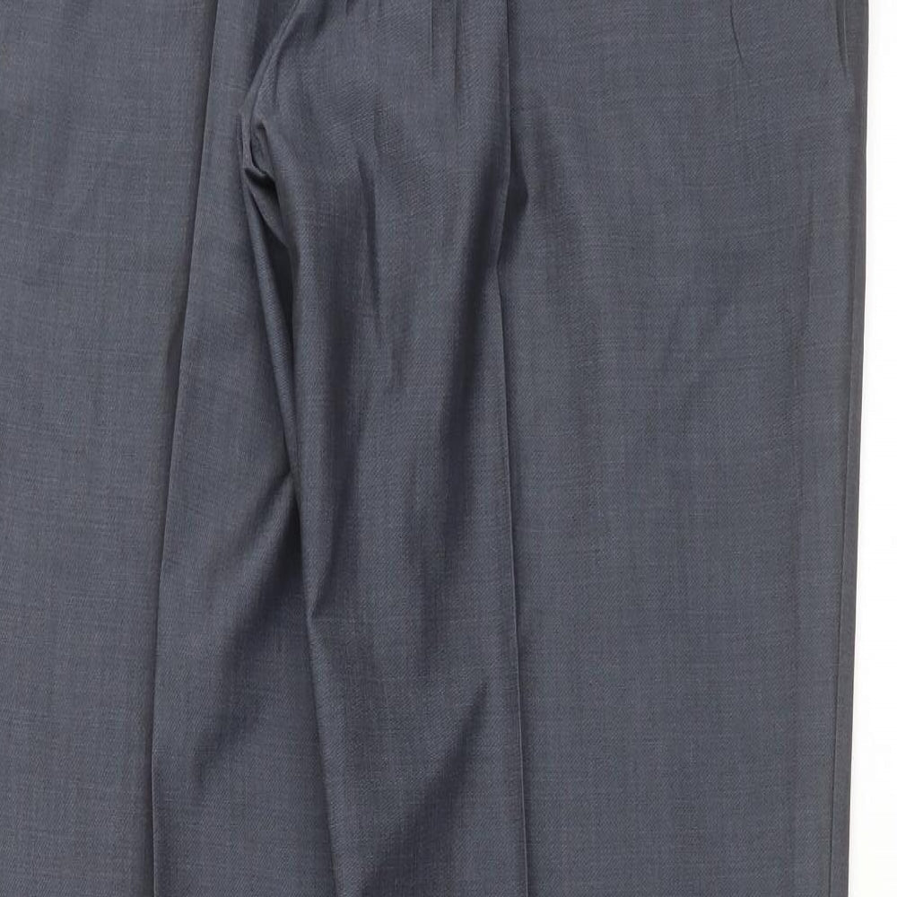 Marks and Spencer Mens Blue   Trousers  Size 38 in L32 in