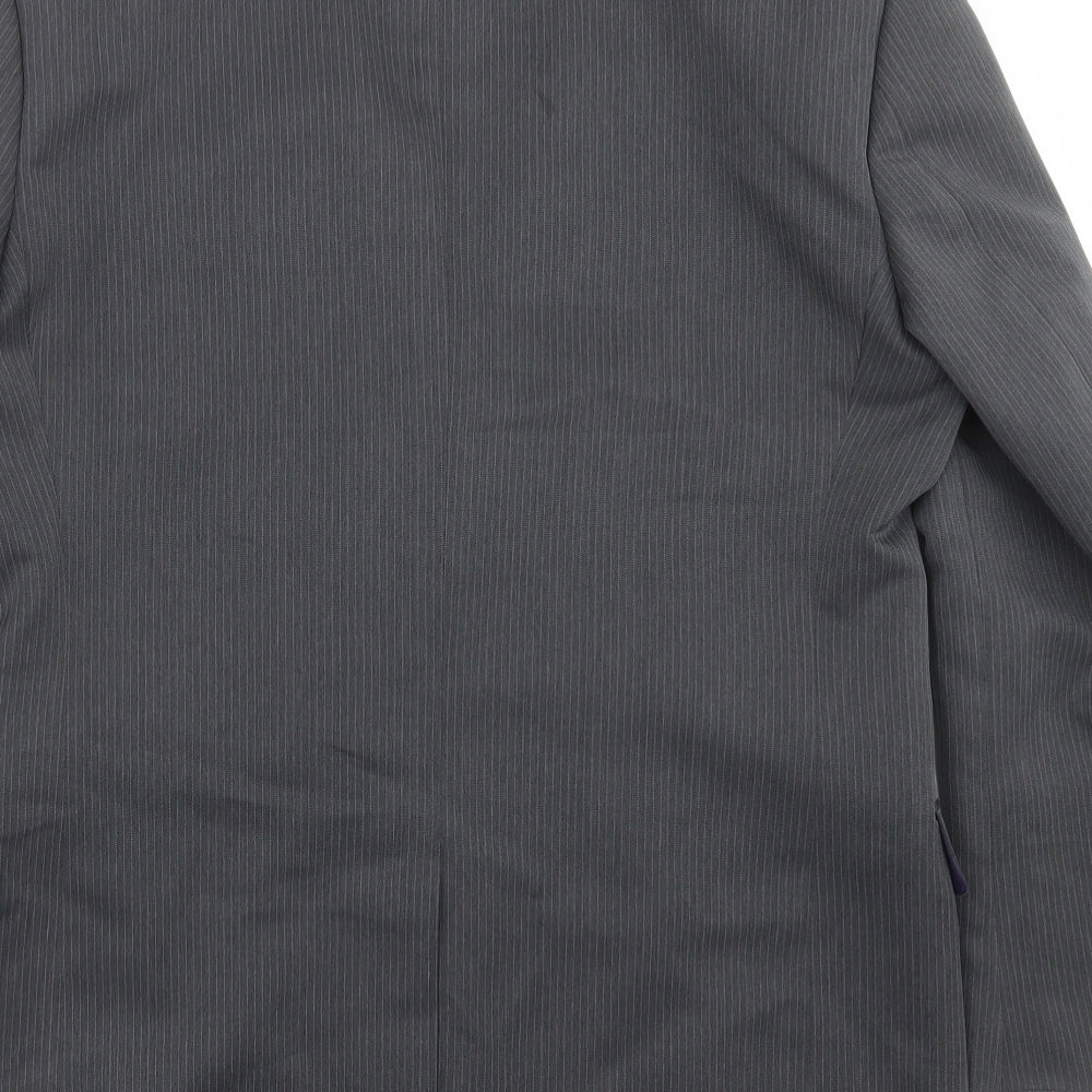 Taylor & Wright Mens Grey Striped  Jacket Suit Jacket Size 42
