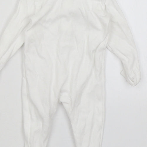 George Baby White   Babygrow One-Piece Size Newborn