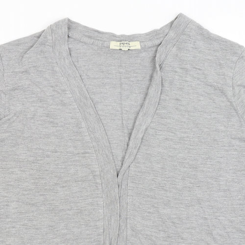 Papaya Womens Grey   Shrug Jumper Size 20