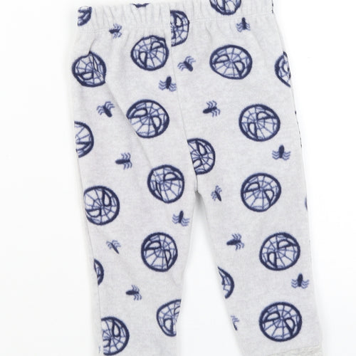 George Baby Grey Solid  Capri Pyjama Pants Size 9-12 Months  - Spiderman