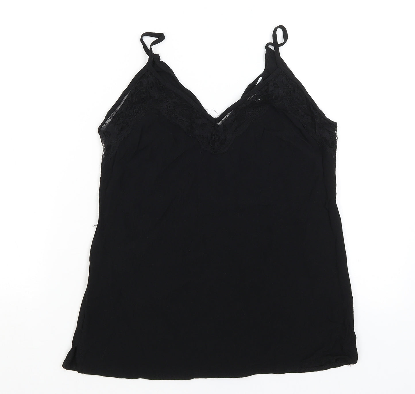 New Look Womens Black   Camisole Tank Size 8