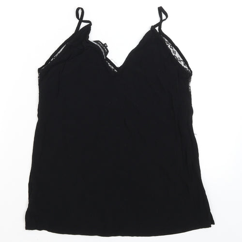 New Look Womens Black   Camisole Tank Size 8