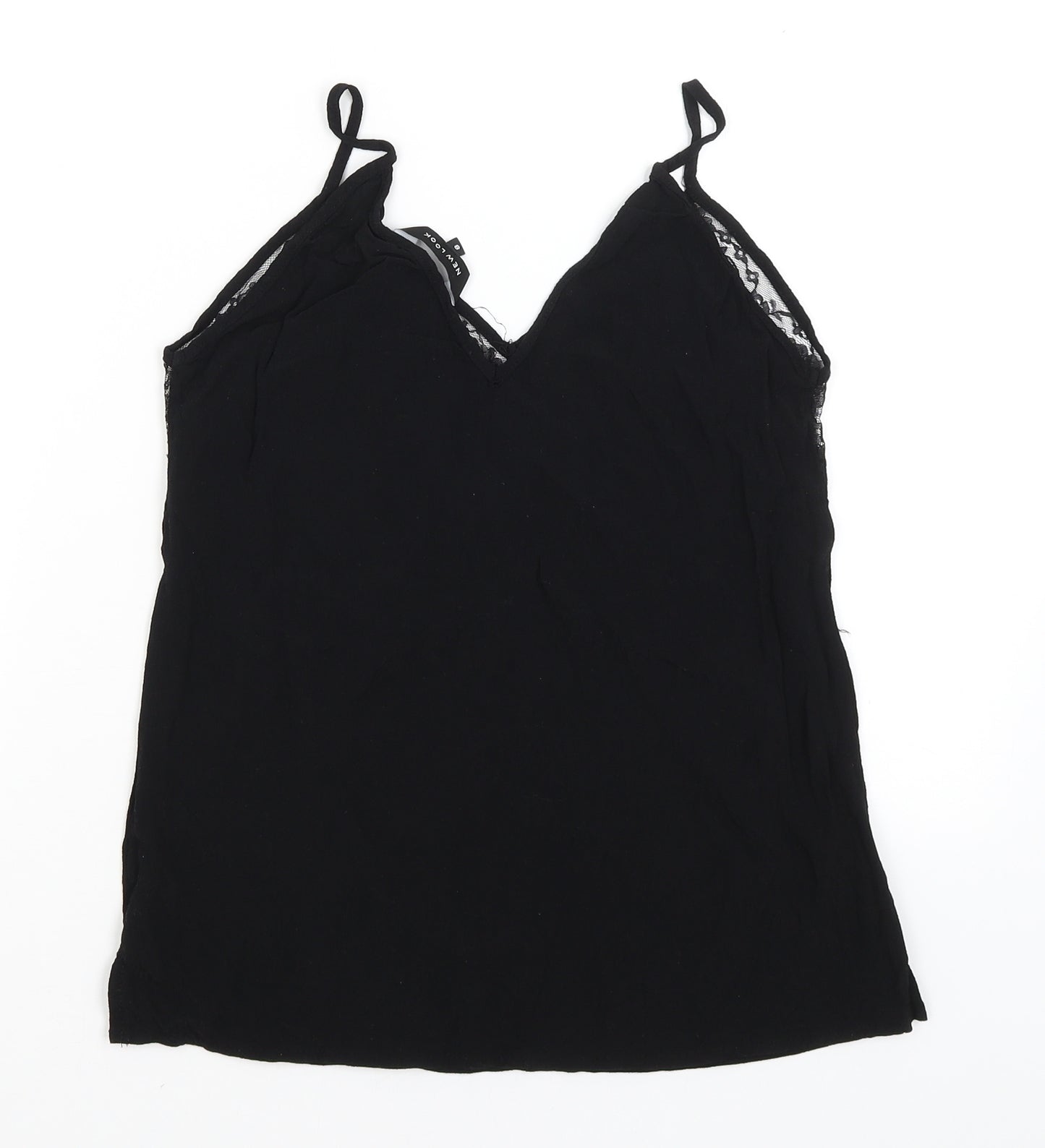 New Look Womens Black   Camisole Tank Size 8