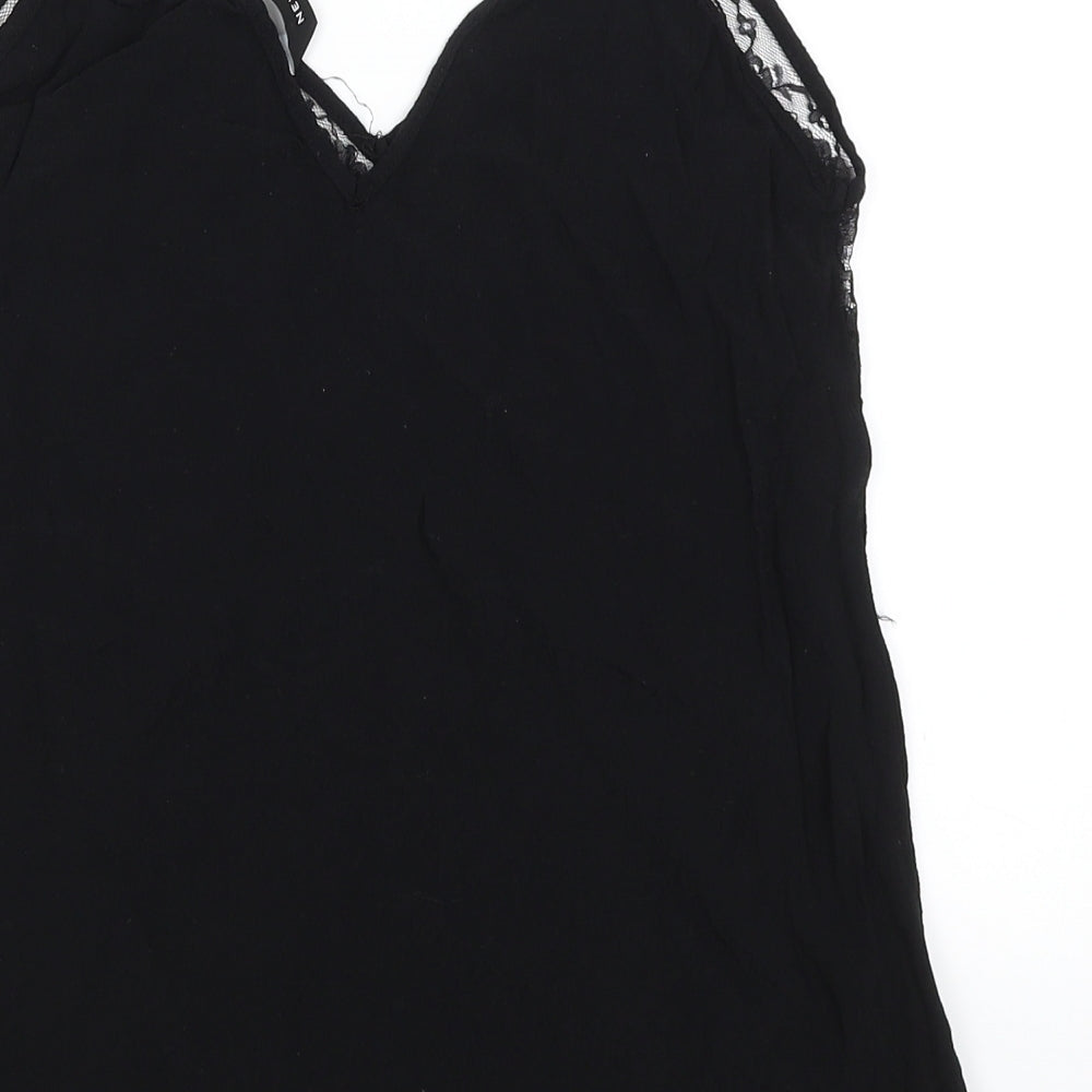 New Look Womens Black   Camisole Tank Size 8