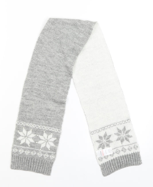 Matalan Girls Grey   Scarf Scarves & Wraps One Size