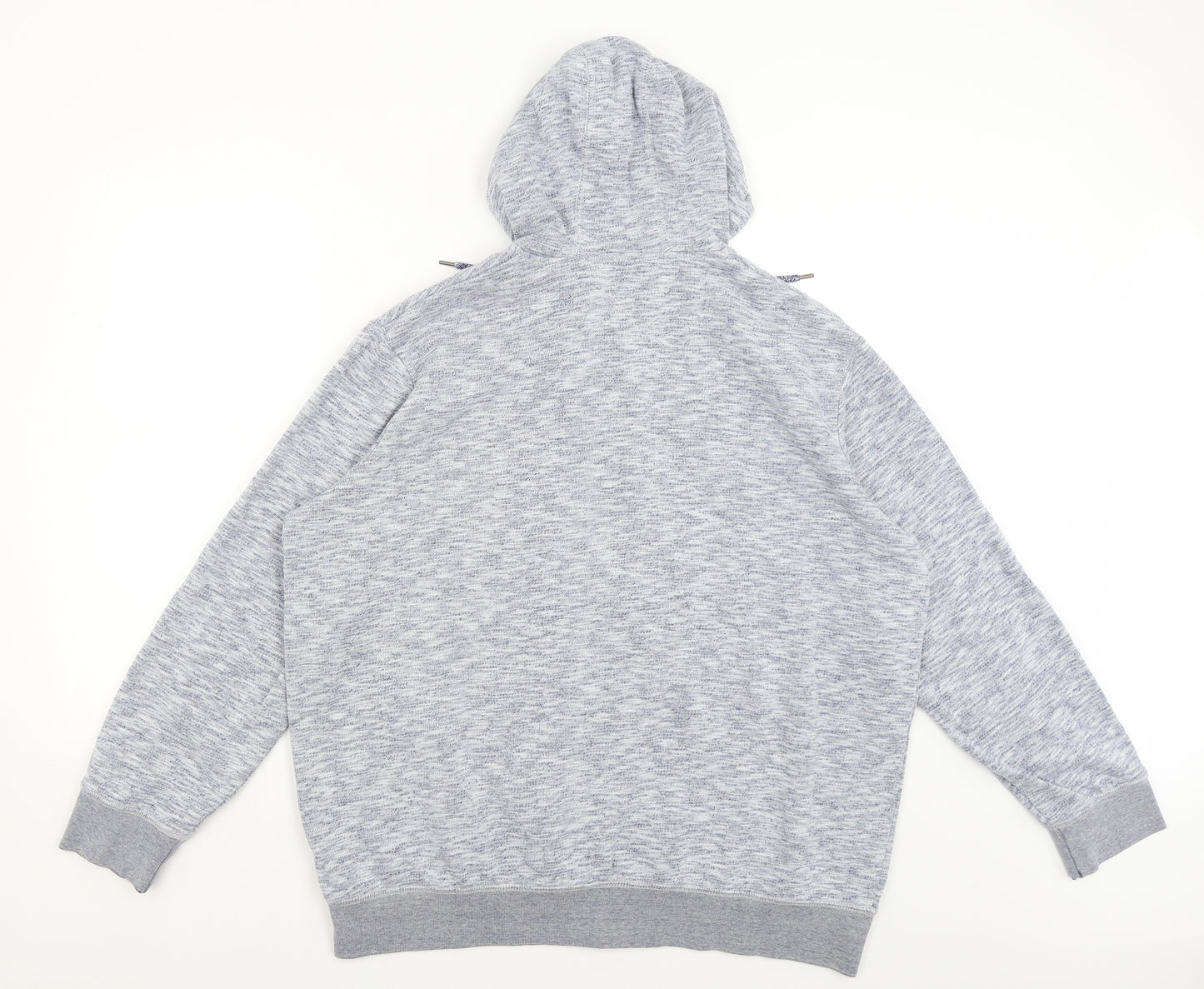F&F Mens Blue   Full Zip Hoodie Size XL