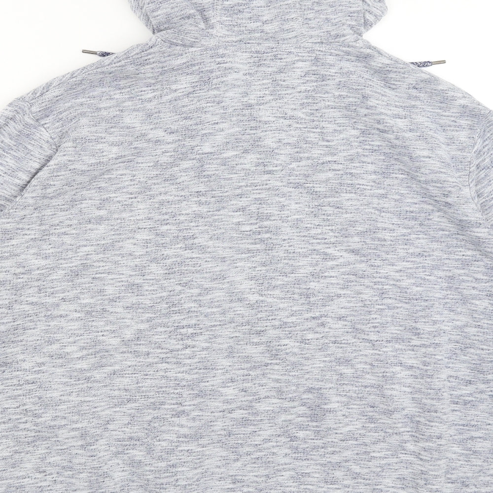 F&F Mens Blue   Full Zip Hoodie Size XL
