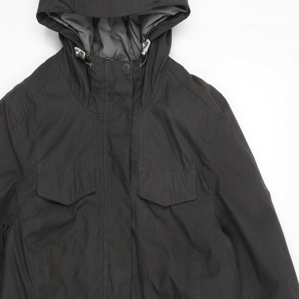 Craghoppers Womens Grey   Rain Coat Coat Size 10