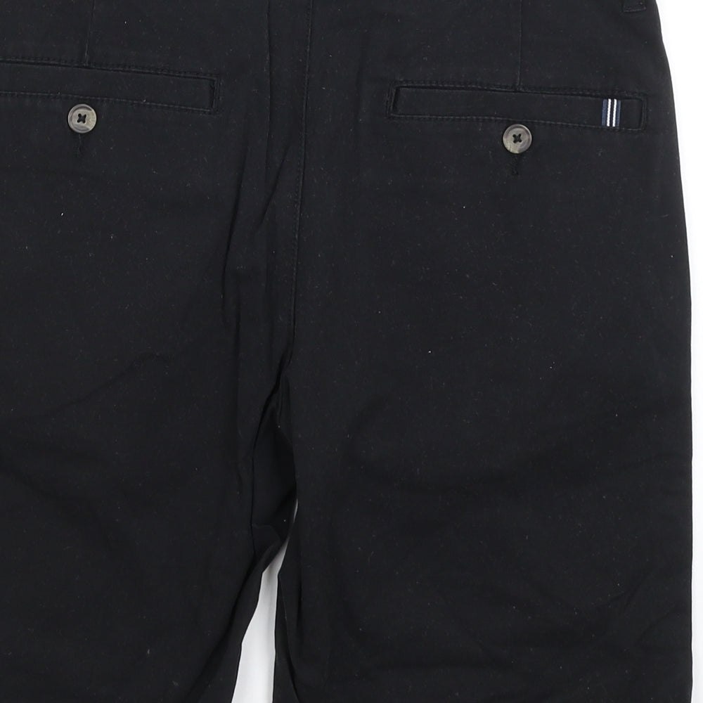 F&F Mens Black   Chino Shorts Size 32 in