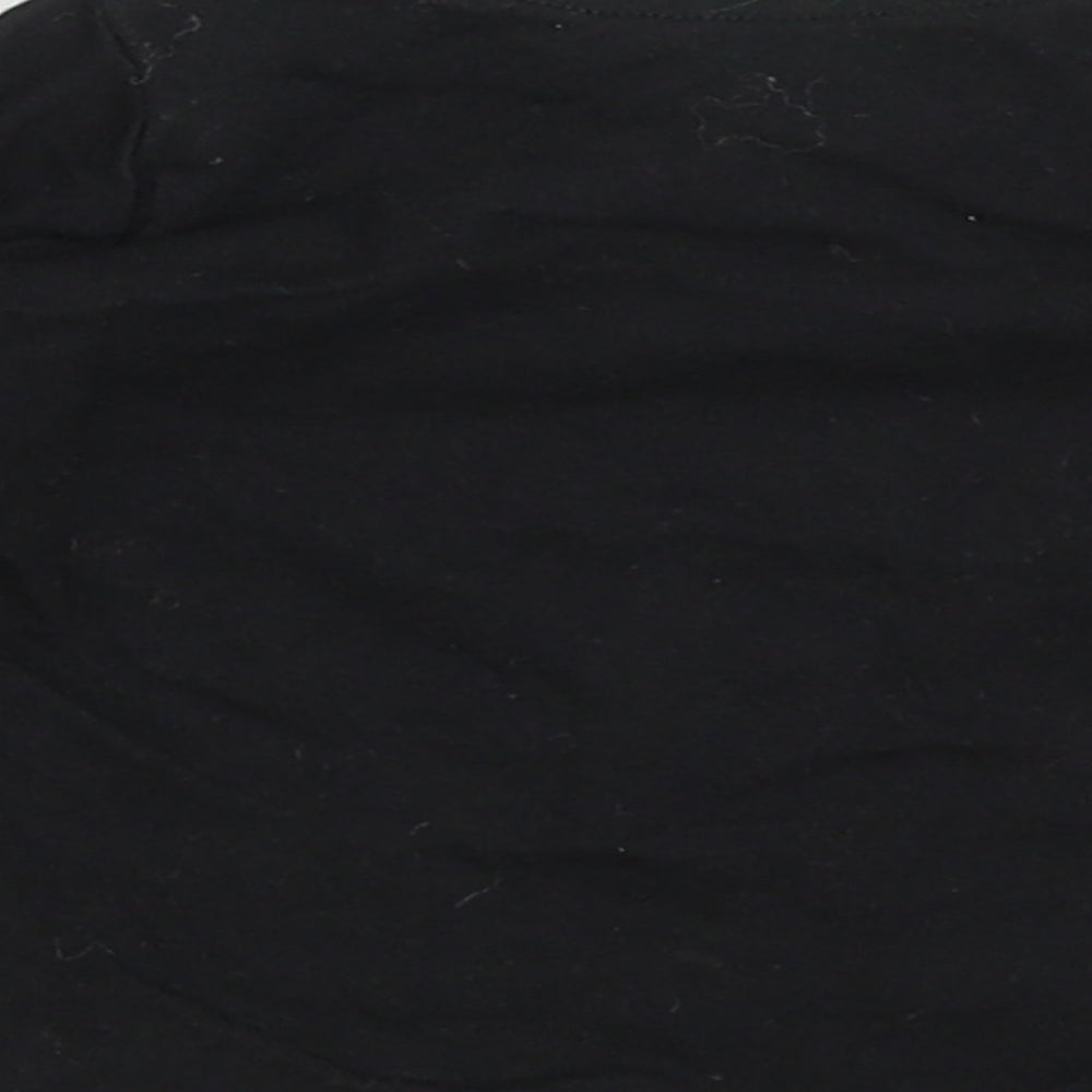 M&S Baby Black   Basic T-Shirt Size 0-3 Months  - Peek-A-Boo