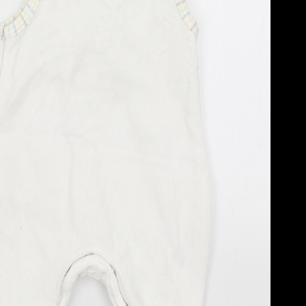 Mothercare Baby White   Romper One-Piece Size Newborn  - Hello World