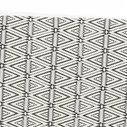 Topshop Womens White Geometric  A-Line Skirt Size 8