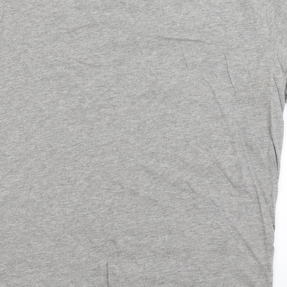 Jack Jones Mens Grey    T-Shirt Size S