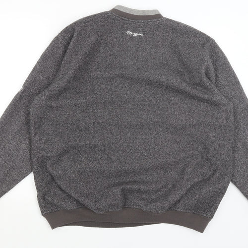 Rogue Mens Grey   Pullover Jumper Size L