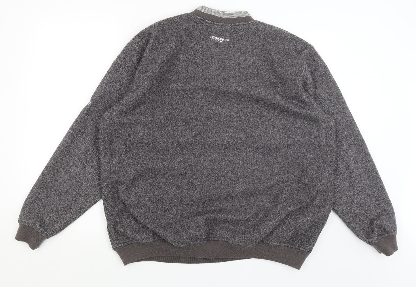 Rogue Mens Grey   Pullover Jumper Size L