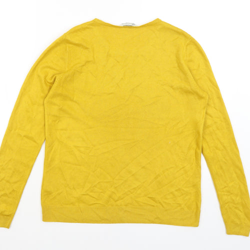 BHS Womens Yellow   Pullover Jumper Size 12