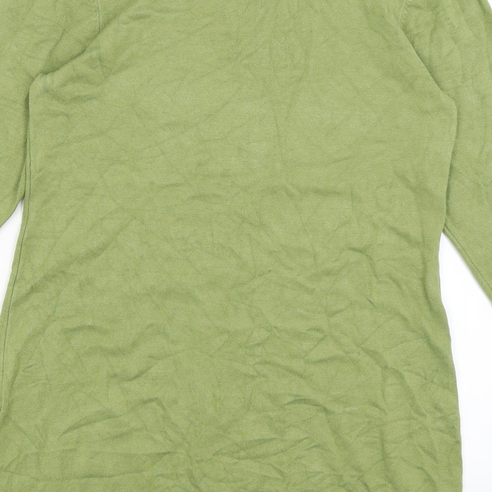 Michele Hope Womens Green   Pullover Jumper Size 10