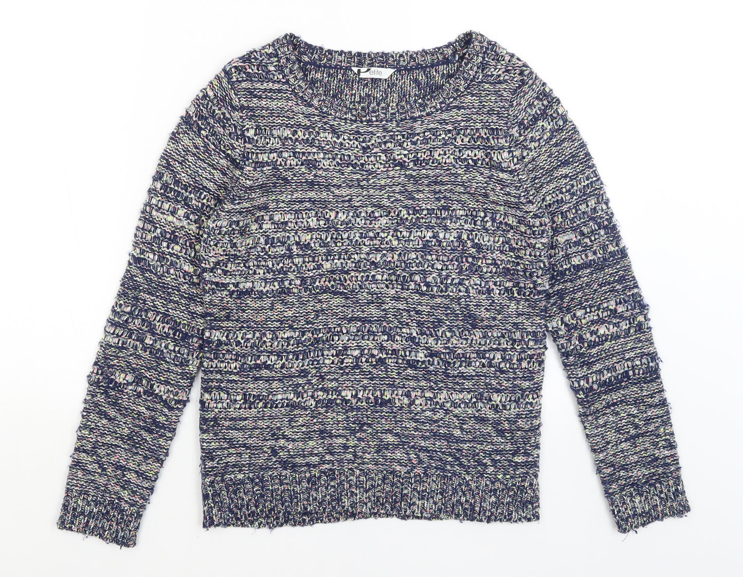 BHS Womens Blue   Pullover Jumper Size 8