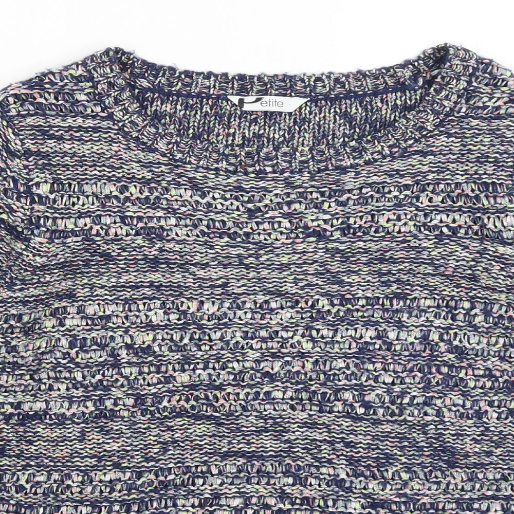 BHS Womens Blue   Pullover Jumper Size 8