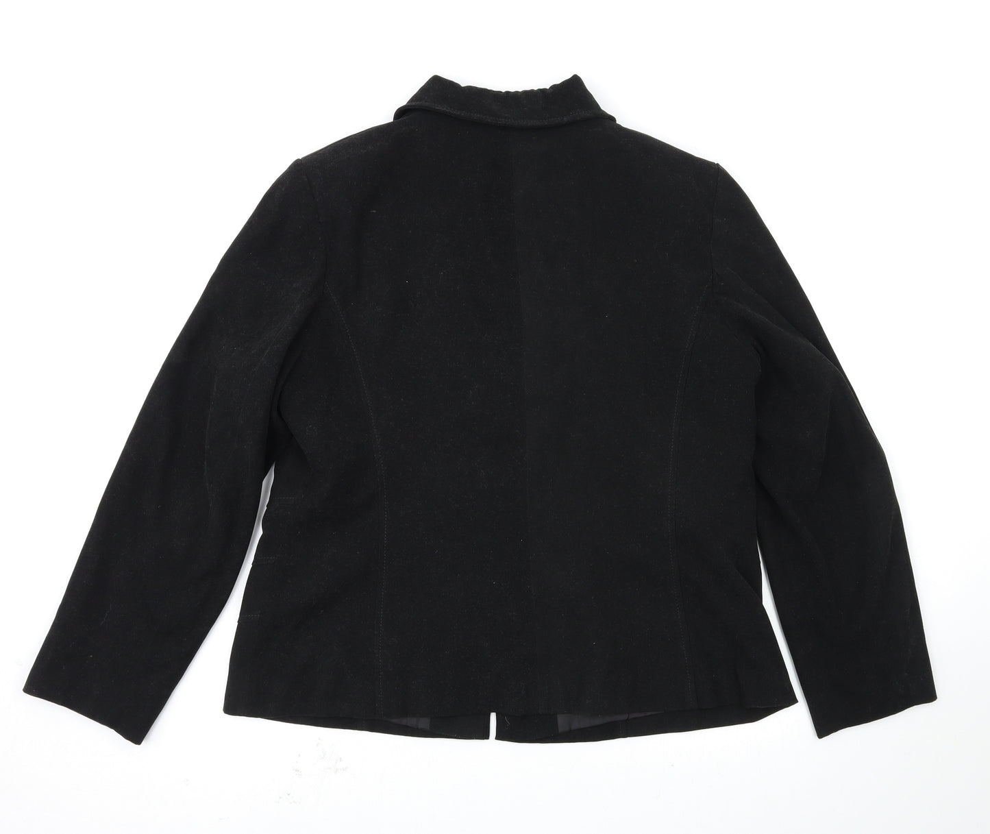 BM Womens Black   Jacket Coatigan Size 16