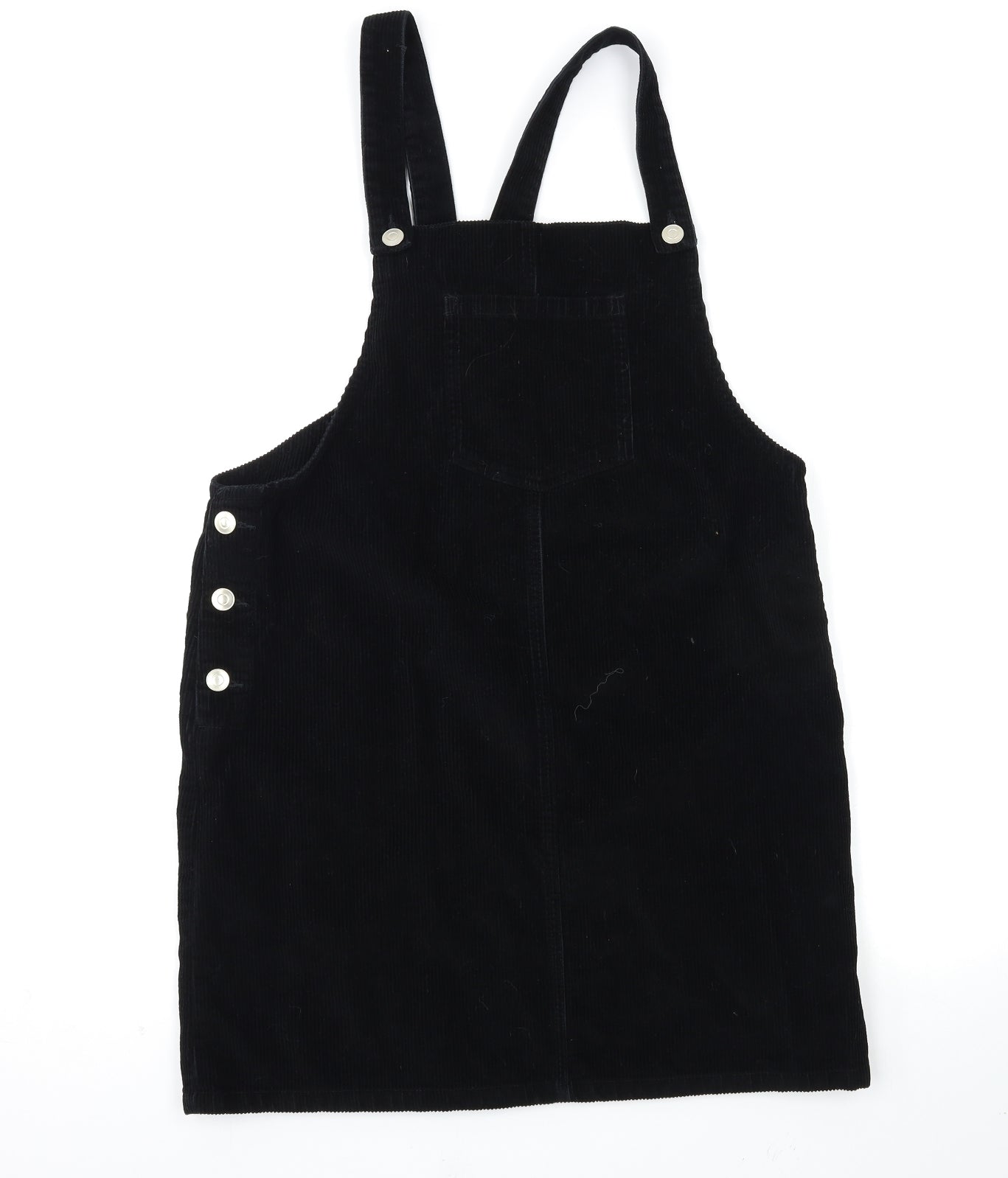Matalan Womens Black   Pinafore/Dungaree Dress  Size 14