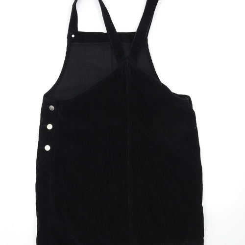 Matalan Womens Black   Pinafore/Dungaree Dress  Size 14
