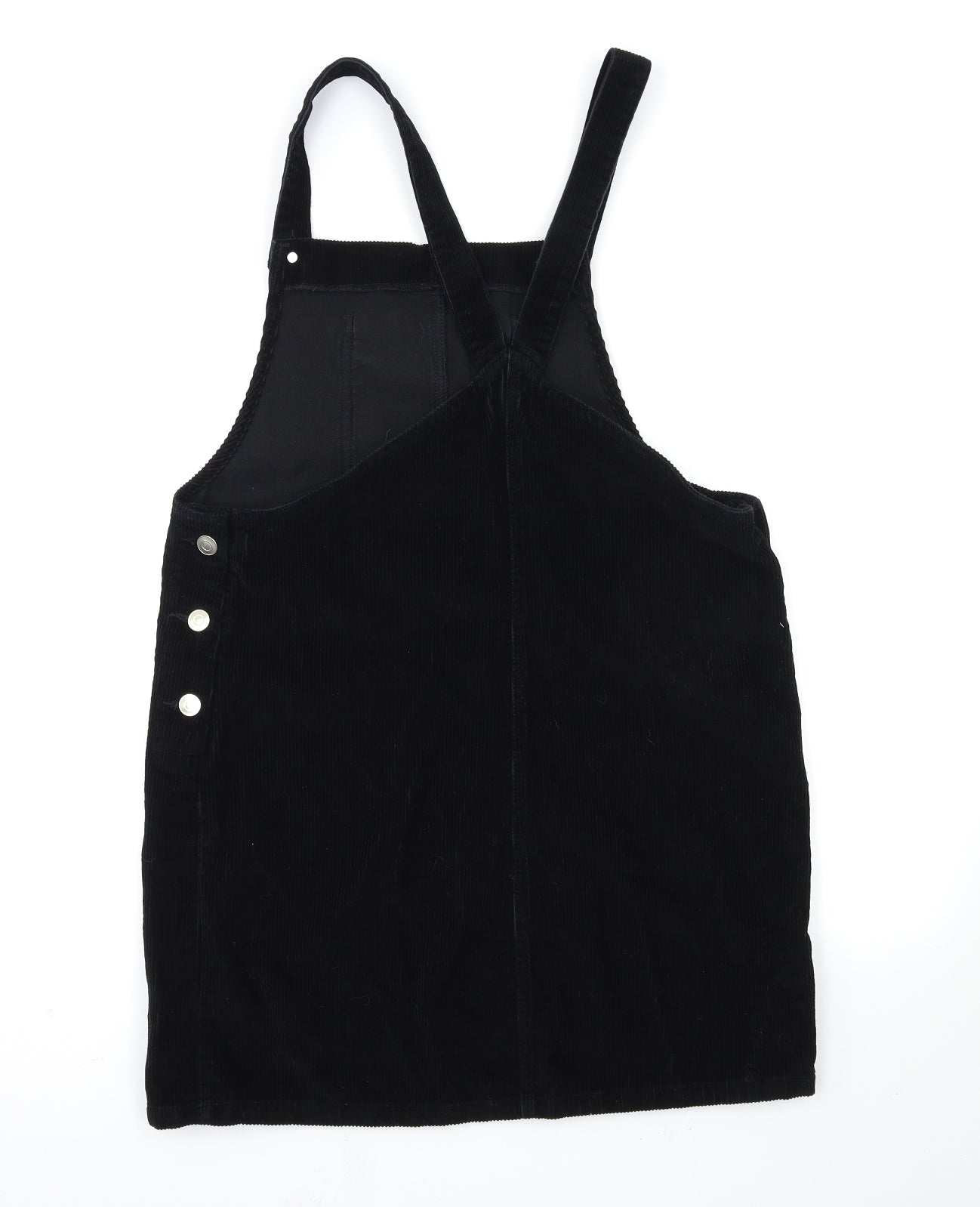 Matalan Womens Black   Pinafore/Dungaree Dress  Size 14