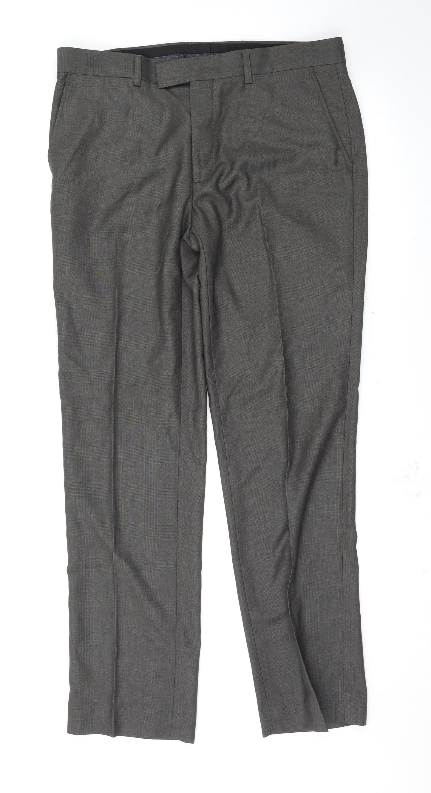 Preworn Mens Grey   Trousers  Size 34 L31 in