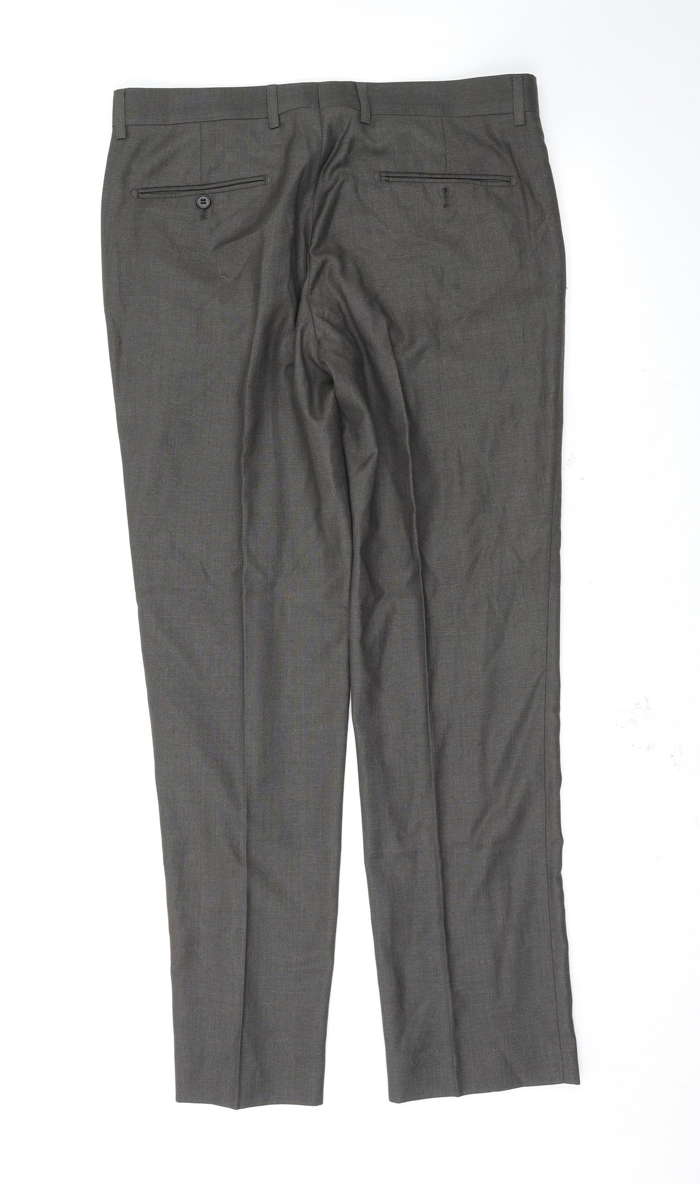 Preworn Mens Grey   Trousers  Size 34 L31 in