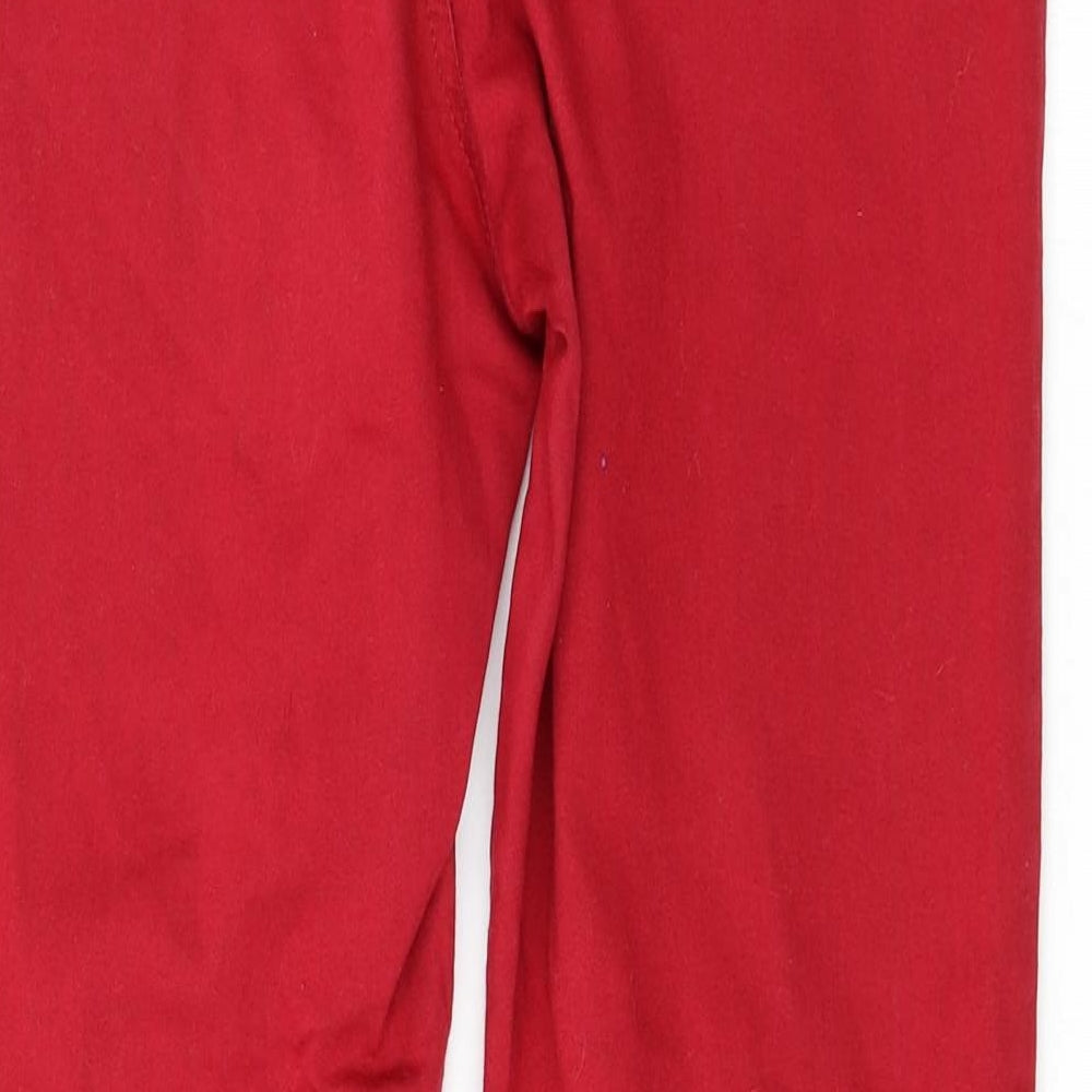 Marks and Spencer Womens Red   Jegging Jeans Size 14 L30 in