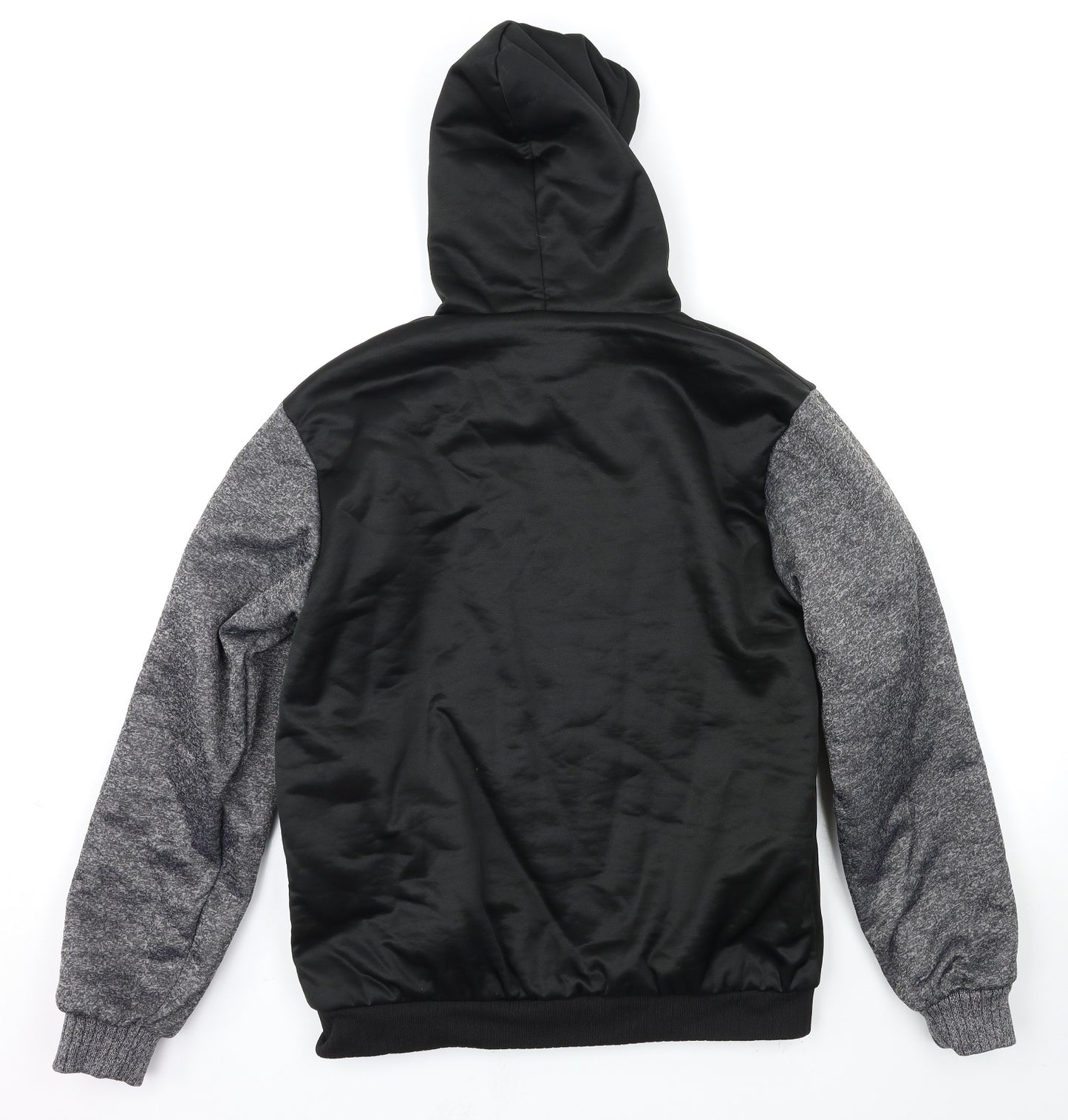 Preworn Mens Black   Full Zip Hoodie Size 2XL