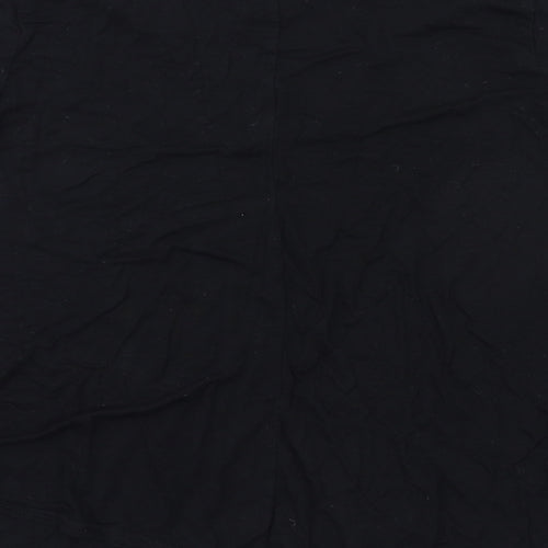 Boohoo Womens Black   Basic T-Shirt Size 8