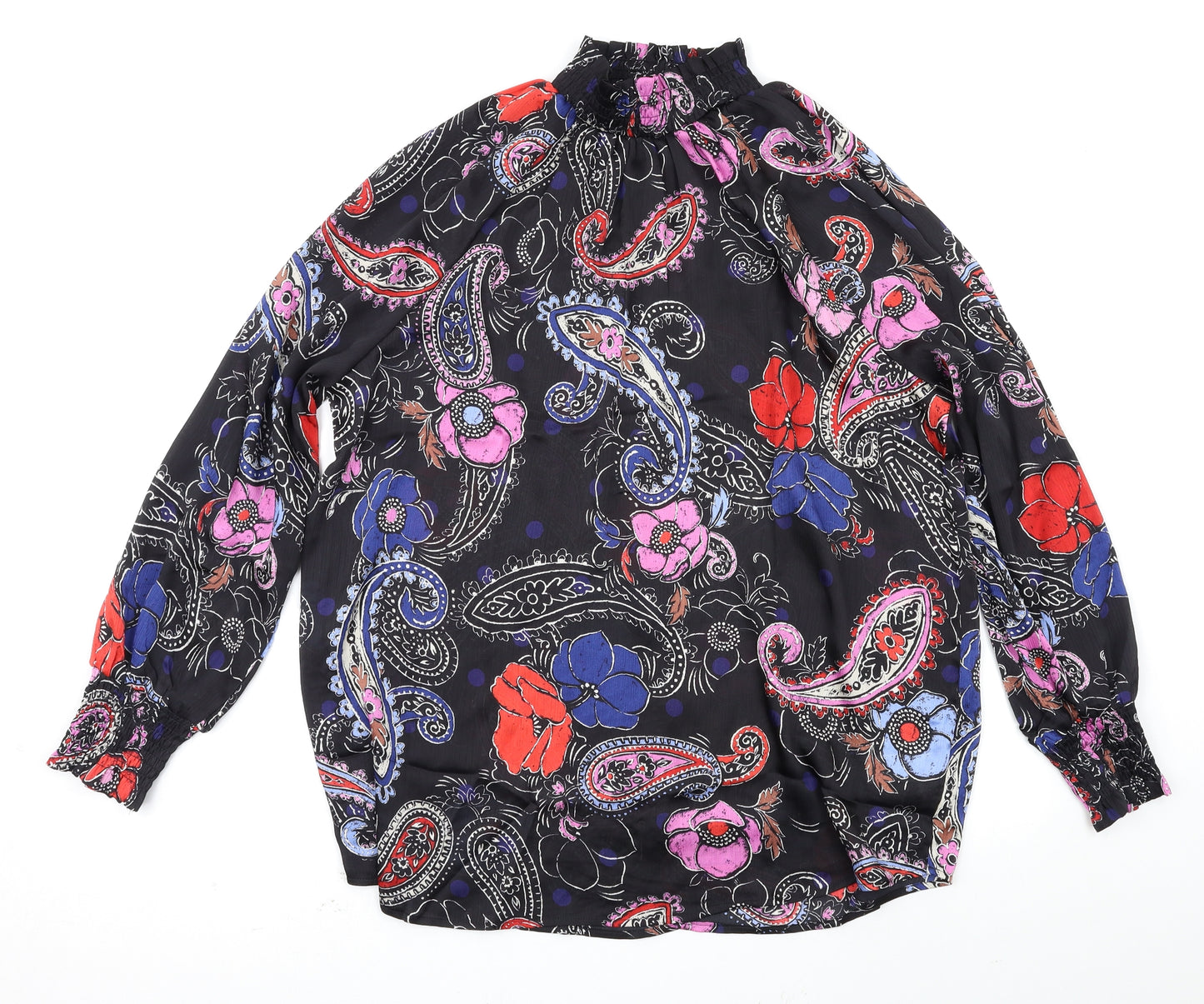 NEXT Womens Multicoloured Paisley  Basic Blouse Size 18