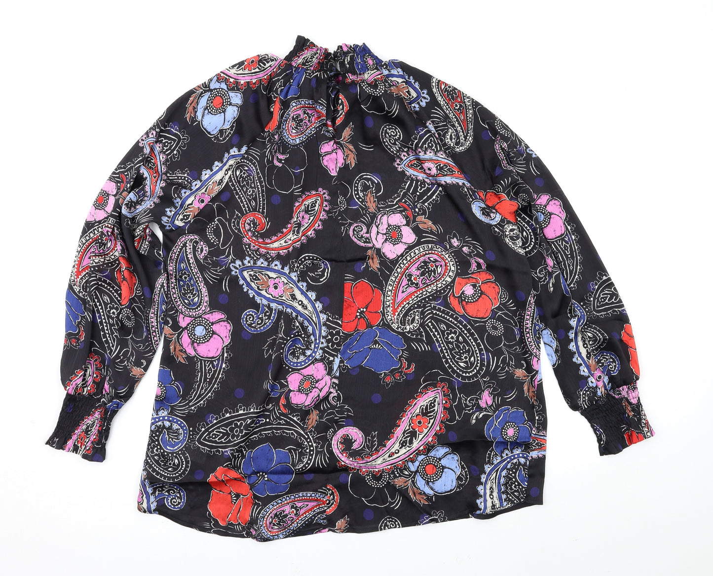 NEXT Womens Multicoloured Paisley  Basic Blouse Size 18