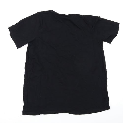 H&M Womens Black   Basic T-Shirt Size M