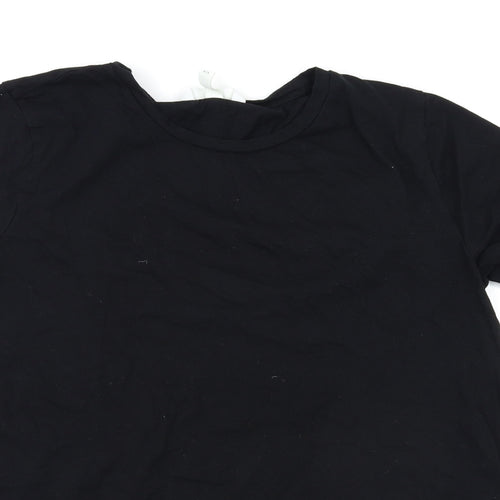 H&M Womens Black   Basic T-Shirt Size M
