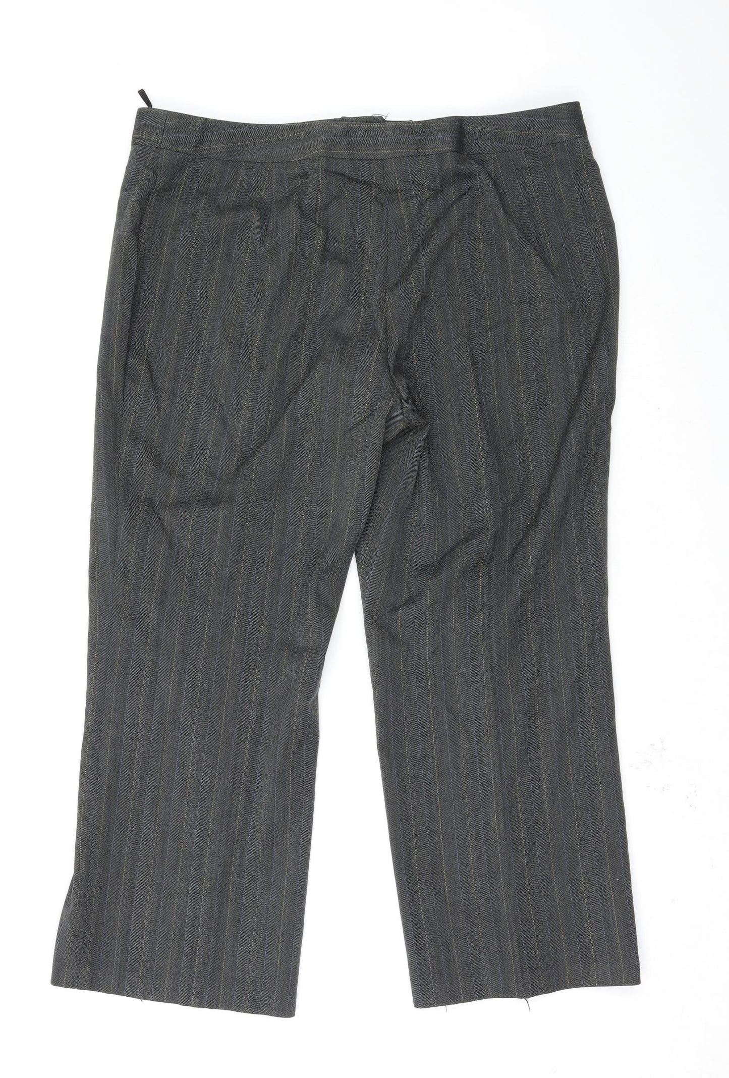 Preworn Womens Grey   Trousers  Size 38 L25 in