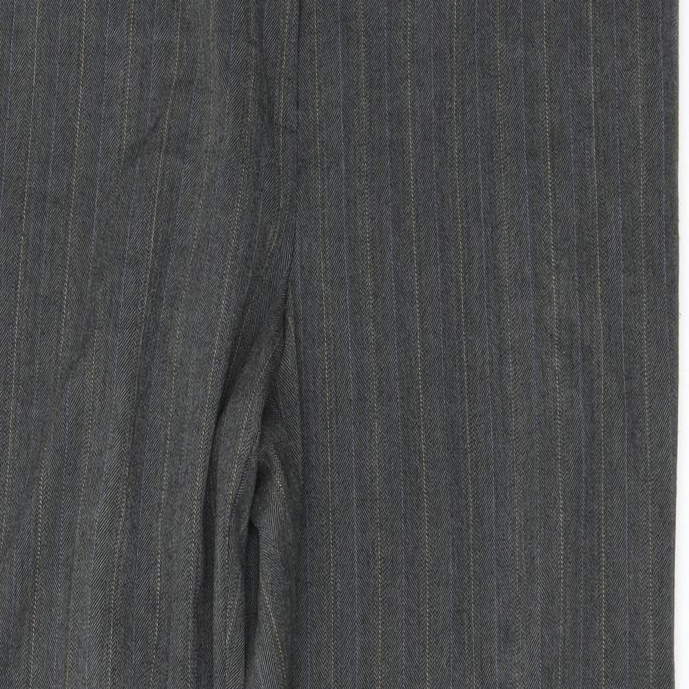 Preworn Womens Grey   Trousers  Size 38 L25 in