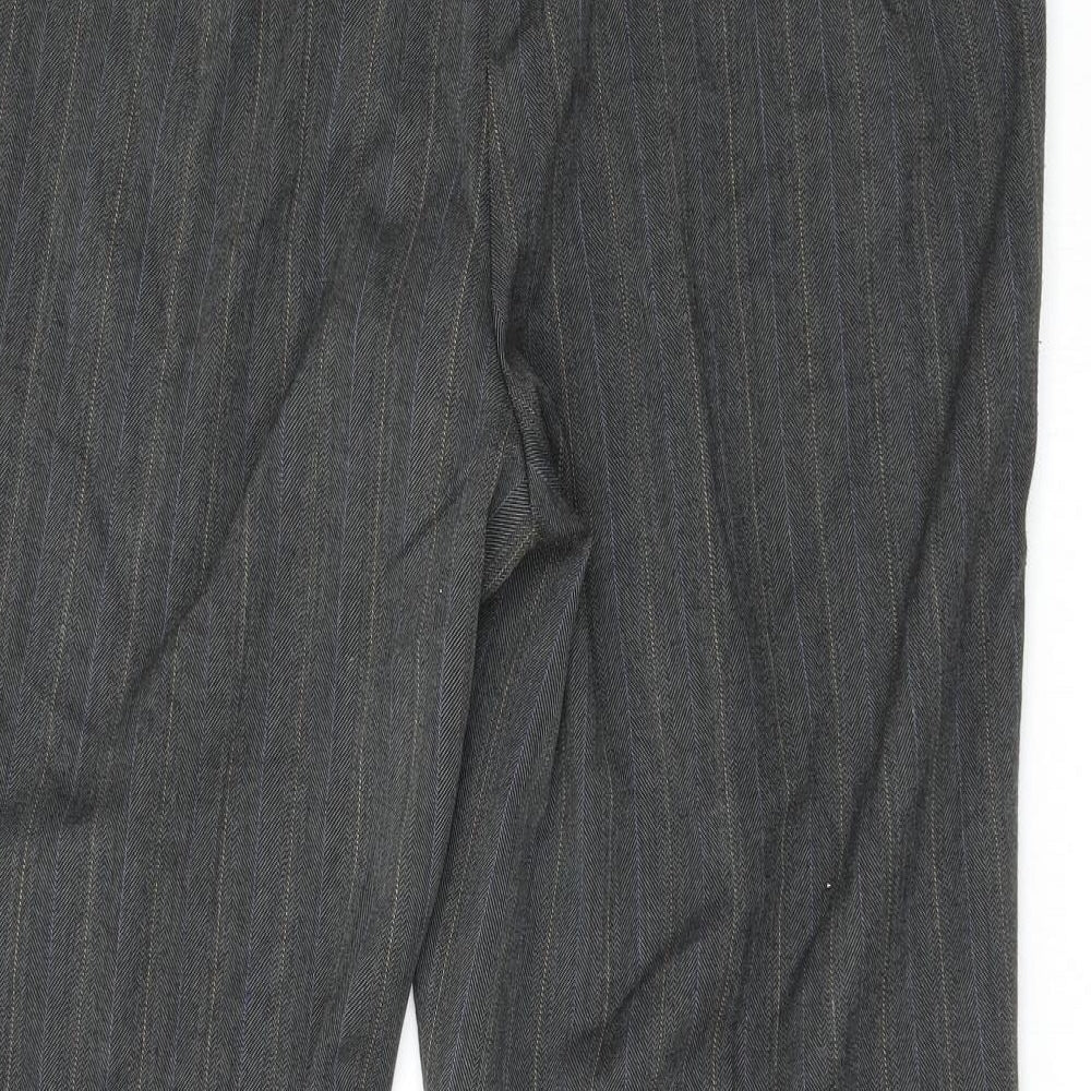 Preworn Womens Grey   Trousers  Size 38 L25 in
