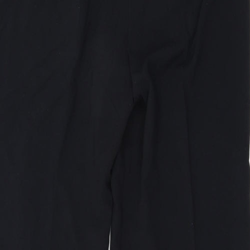 Preworn Womens Black   Trousers  Size 38 L25 in