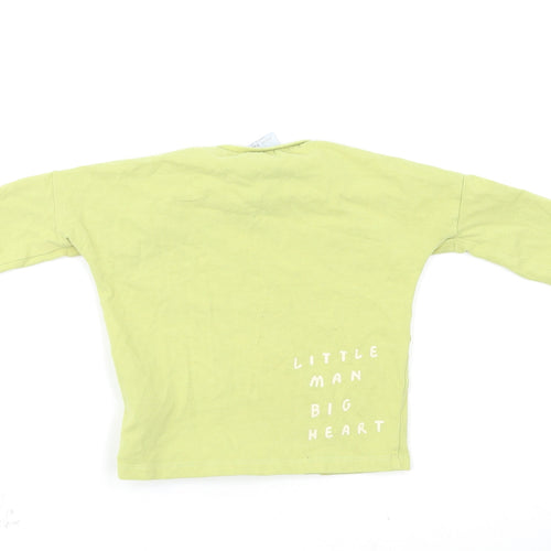 NEXT Boys Green   Basic T-Shirt Size 9-12 Months