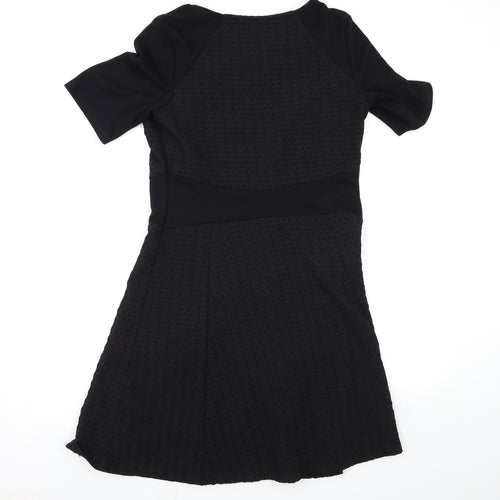 NEXT Womens Black   T-Shirt Dress  Size 14
