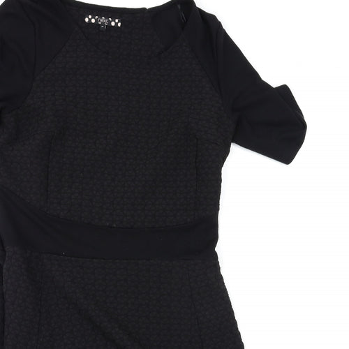 NEXT Womens Black   T-Shirt Dress  Size 14