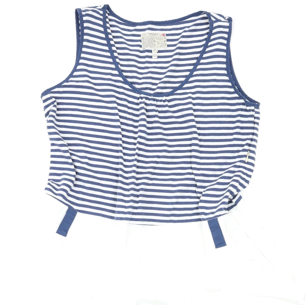 Tom Joule Womens Multicoloured Striped  Tank Dress  Size 16