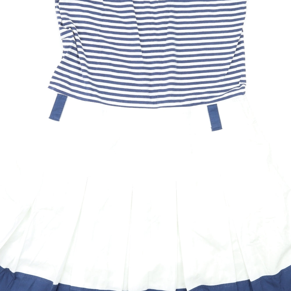 Tom Joule Womens Multicoloured Striped  Tank Dress  Size 16