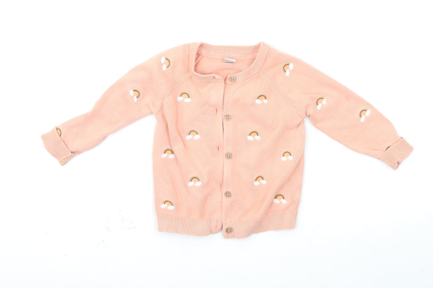 TU Girls Pink   Cardigan Jumper Size 2-3 Years