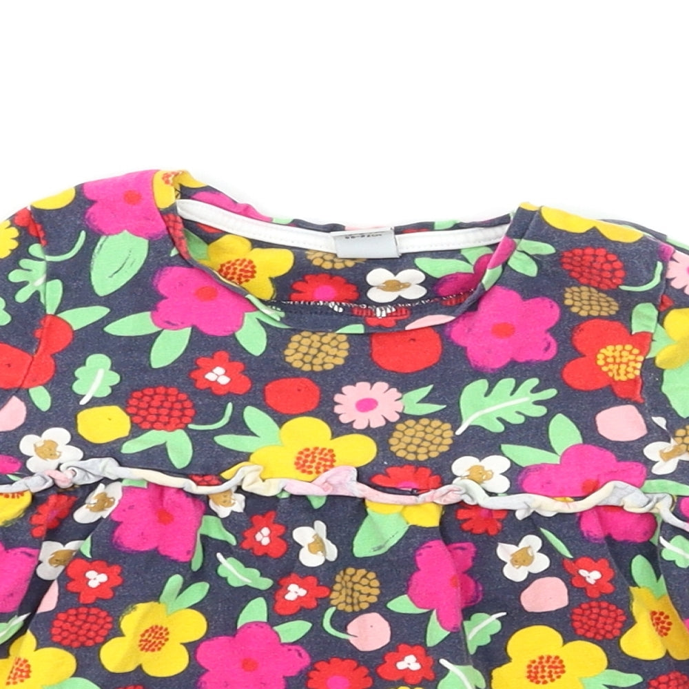 TU Girls Multicoloured Floral  Basic T-Shirt Size 18-24 Months