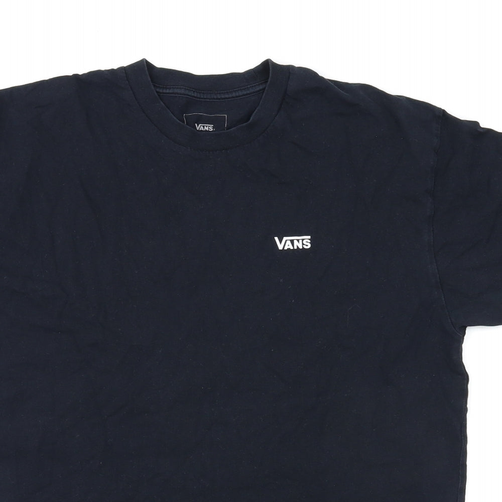 VANS Mens Black    T-Shirt Size M