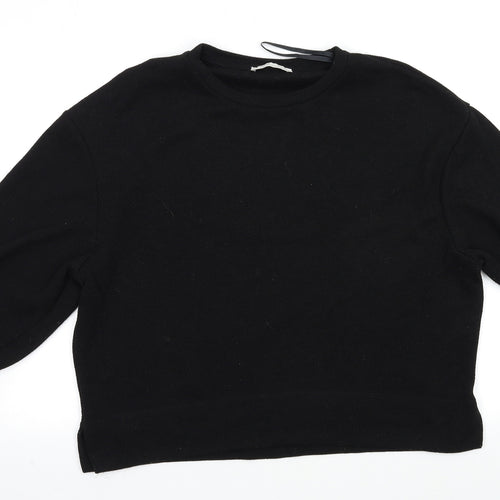 Pull&Bear Womens Black   Pullover Jumper Size M
